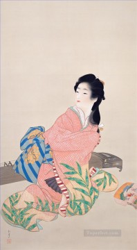 日本 Painting - 娘 美幸 上村松園